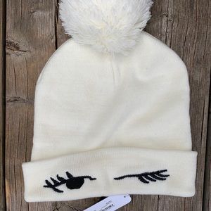 2/$15 Charming Charlie Winking toque/ winter hat